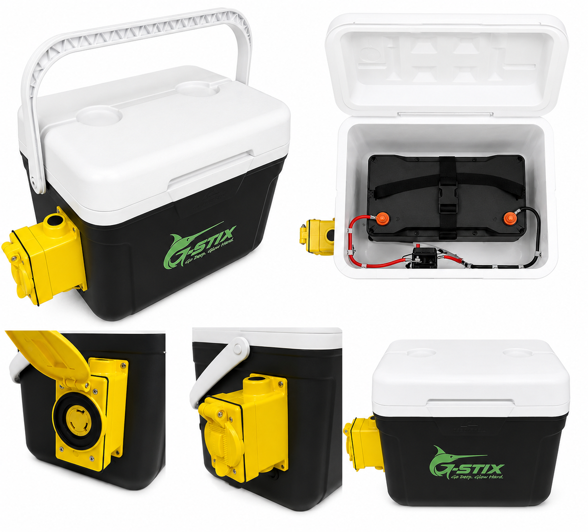 G-Stix Power Hub - Portable Electric Reel Outlet