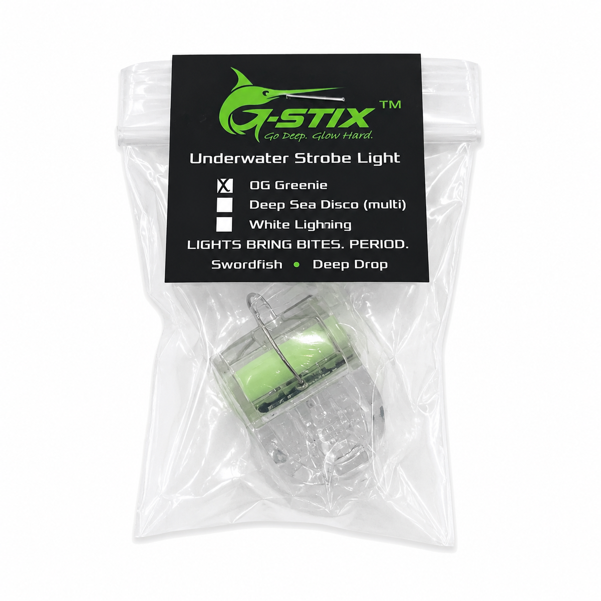 G-Stix Swordfish and Deep Drop Flashing Lights
